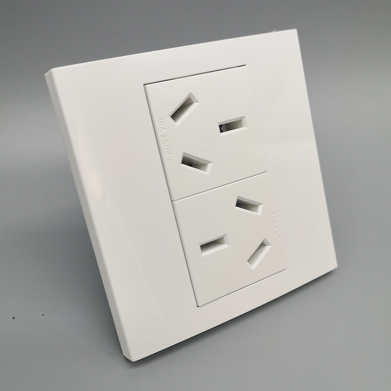 86型墙壁开关插座大功率3孔16A3500V三插空调热水器专用电源组装