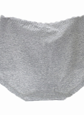 彩田内裤女暖宫全纯棉高腰31522加大码提臀收腹蕾丝边石墨烯31372