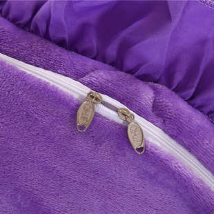 冬季 加厚保暖法兰绒莱绒被套单件珊瑚绒1.8m2.0米双人加绒被罩