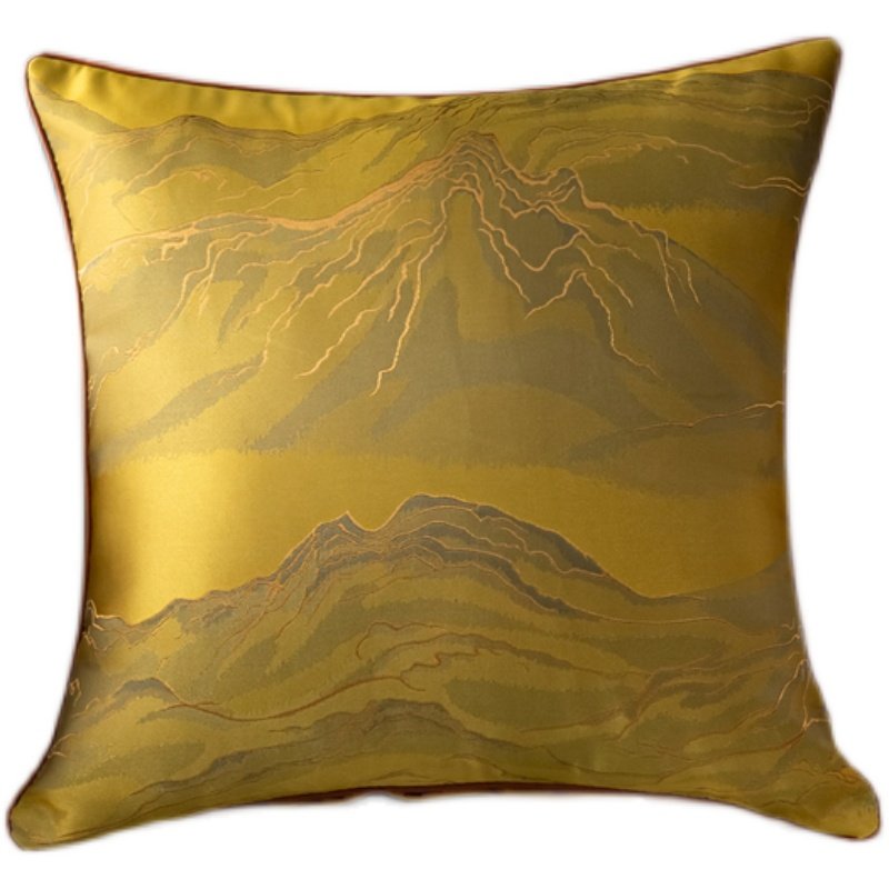 红色中国风大号靠垫客厅实木沙发大抱枕套55x55含芯中式靠枕大气