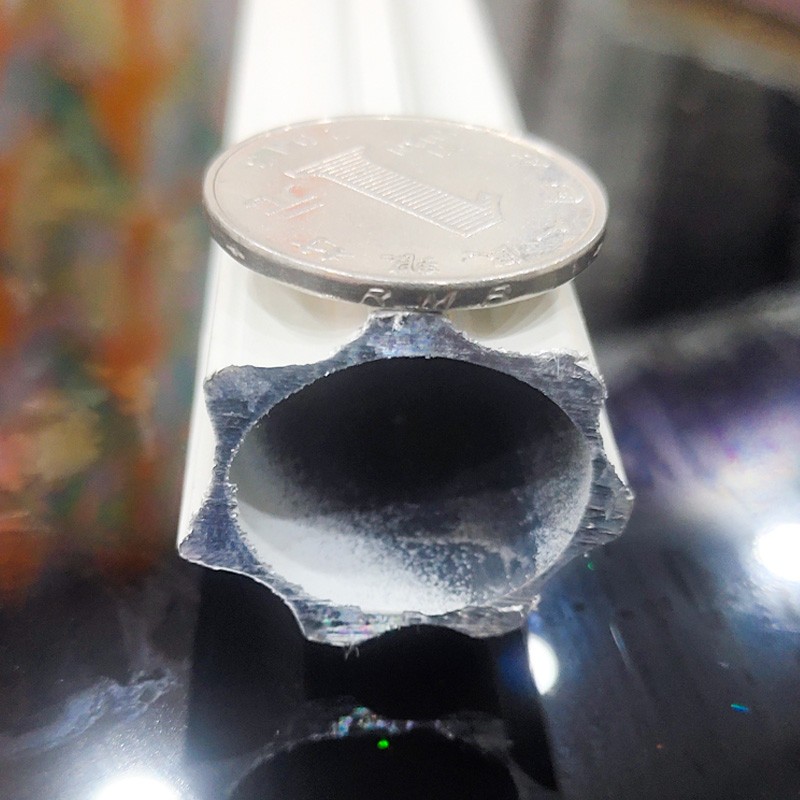 定制太空铝高承重铝合金罗马杆窗帘杆子配件轨道单杠挂环堵头支架