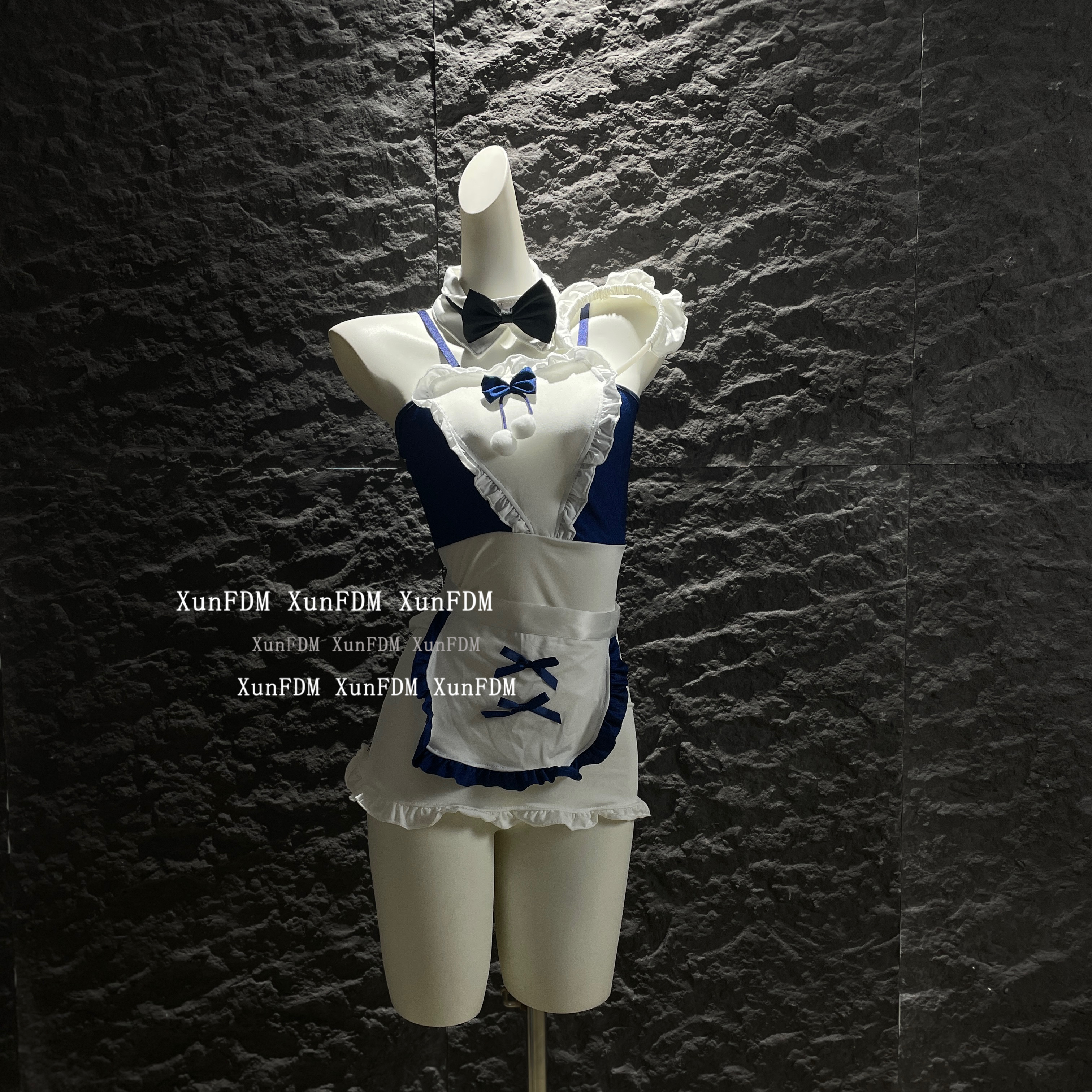 性感萌兔纯欲JK围裙女仆套装