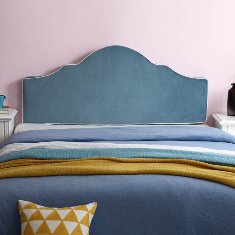 定制床头靠垫可拆洗软包实木床床头靠背垫榻榻米酒店布艺儿童款