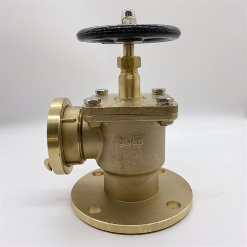 船用重型法兰消火栓4孔6孔方形直角直通消防阀门国标德标消防栓