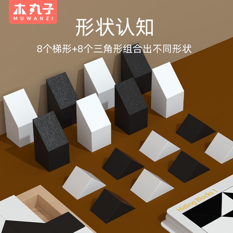 隐藏积木立体拼图益智玩具10儿童空间思维训练9桌游3-U6岁以上8-1