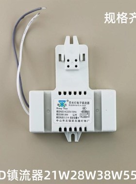 灯管启动器 10gW16W21W28W38W55W方形4针荧光灯2D蝴蝶型电子镇流