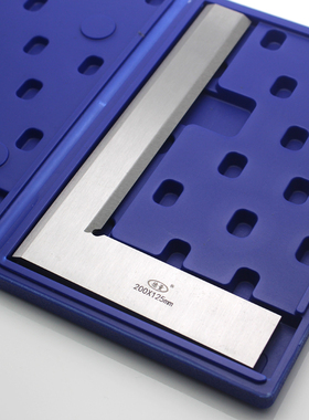 刀口角尺刀口尺1级90度高精度不锈z钢电梯刀口型直角尺200300mm40