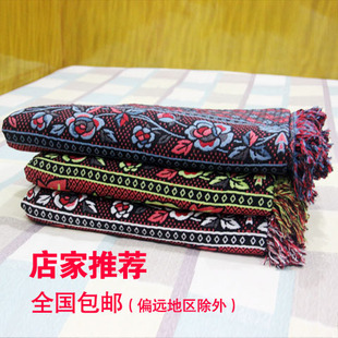 包邮床单b春秋毯老式线毯办公室随身毯子沙发巾空调毯三色纯棉新