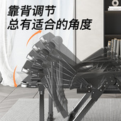 折叠躺椅b办公室午休午睡夏季 家用沙滩便携阳台休闲靠椅子靠背懒