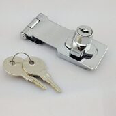 精致挂锁片搭扣扣 配件型带锁扣搭扣中号加厚木门门扣箱包木箱