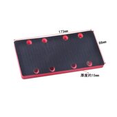 底7气磨机 93盘打磨磨盘长方形托盘8mm盘方形砂纸机1磨盘