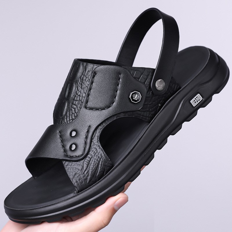 2025夏季新款男士凉鞋男潮软底大码沙滩鞋时尚凉拖鞋舒适男鞋