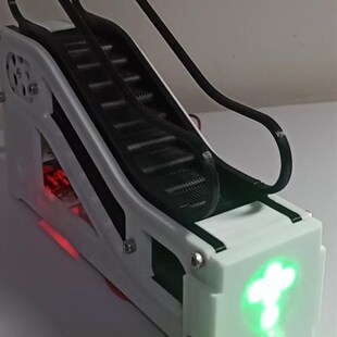U成品 电梯玩具自动扶梯模型益智教学科学实验电梯玩具 手工艺品