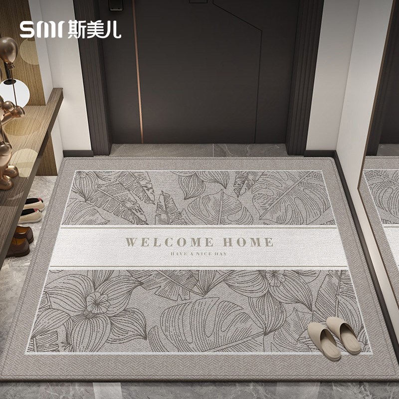 地垫入户门垫进门防滑吸水门口地毯2025新款文艺风免洗门外蹭脚垫