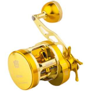 利优比全金属11轴白令海瓦留斯慢摇船钓轮鼓式渔轮轻量慢摇铁板轮