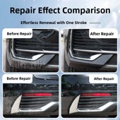 汽车保险杠补漆笔塑料件翻新还原剂黑色车漆划痕修复内饰轮眉轮毂