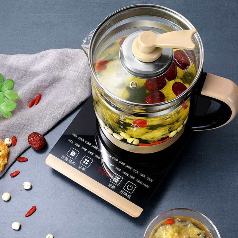 养生壶全自动玻璃一体多功能电热花茶壶家用煮茶器办公室小型暖奶