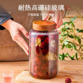 泡酒玻璃瓶专用酒瓶杨梅酒空瓶青梅果酒10斤装 酒坛密封罐酒罐容器