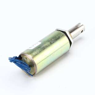 电磁铁 P25 50L圆管拉式 DC12V24V螺线管 行程14mm吸入式