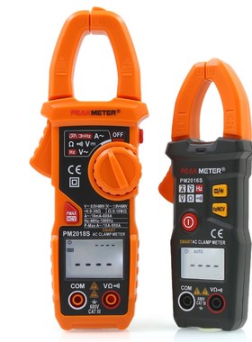 华谊PM2018S 2118S交直流全自动智能防烧数字钳形表万用表电流表