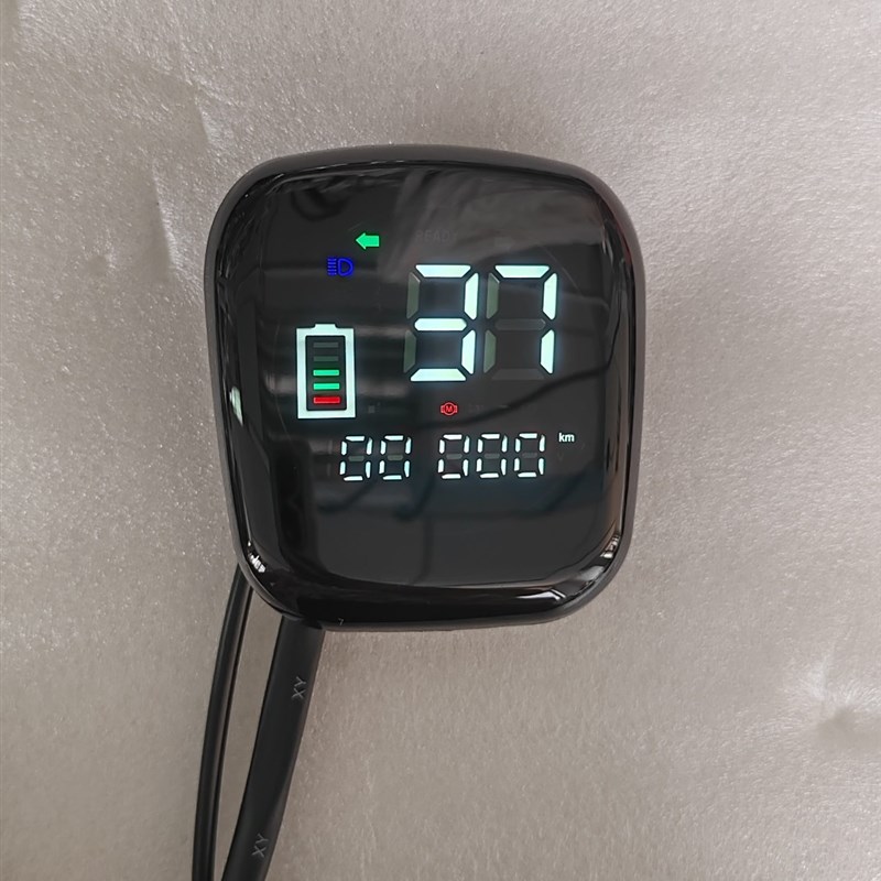 改装电动车仪表米乐乐雅48-60-72三电压通用,实时电压显示