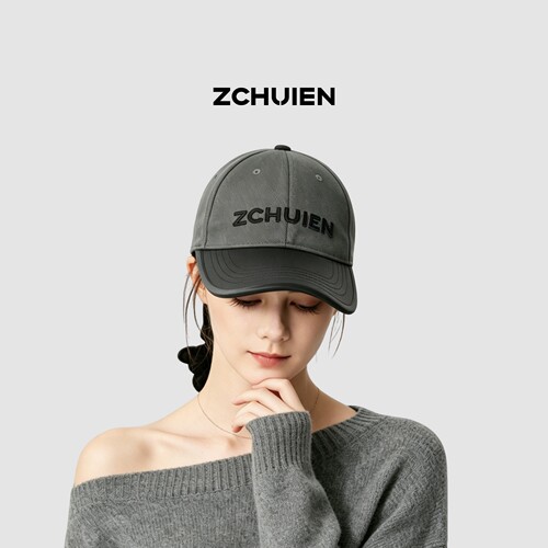 ZCHUIEN复古字母棒球帽鸭舌帽