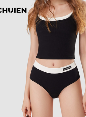 ZCHUIEN西岸来信  内裤女2025新款纯棉透气包臀运动三角裤防走光