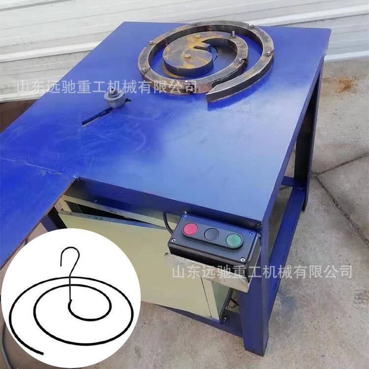 蜗牛环形晾衣架盘圆设备 网红螺旋衣架成型机 蚊香盘管材卷圆机