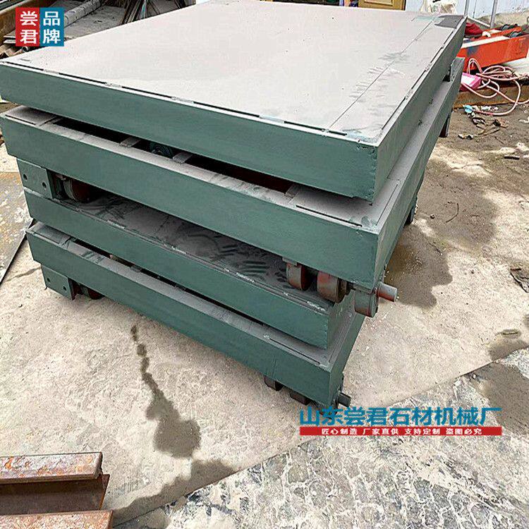 大锯定制DH-1700液压锯旋转料车石材切割工作台龙门锯料台直线V型