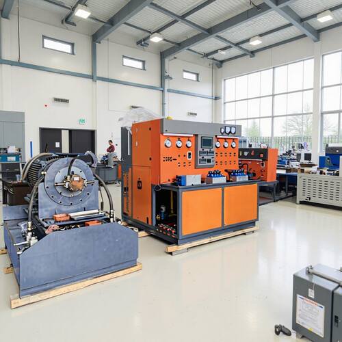 Hydraulic pump cylinder testing machine 定制HP液压油泵试验台