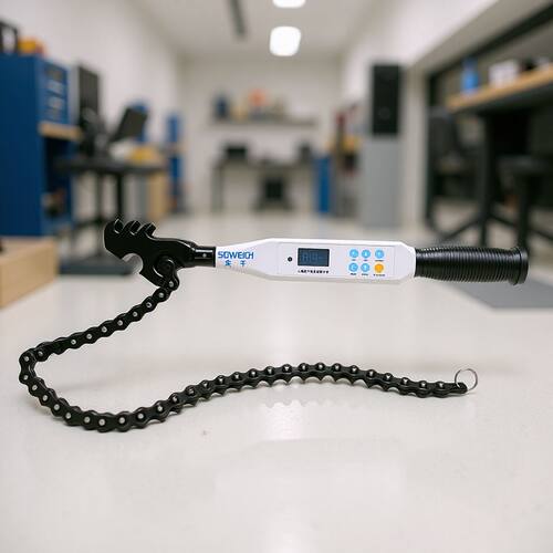 0.2-3000Nm铁链数字扭力扳手带峰值跟踪预置报警功能