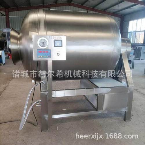 鸡肉鸭肉嫩化入味腌制机 不锈钢真空滚揉机 牛排滚揉腌制设备