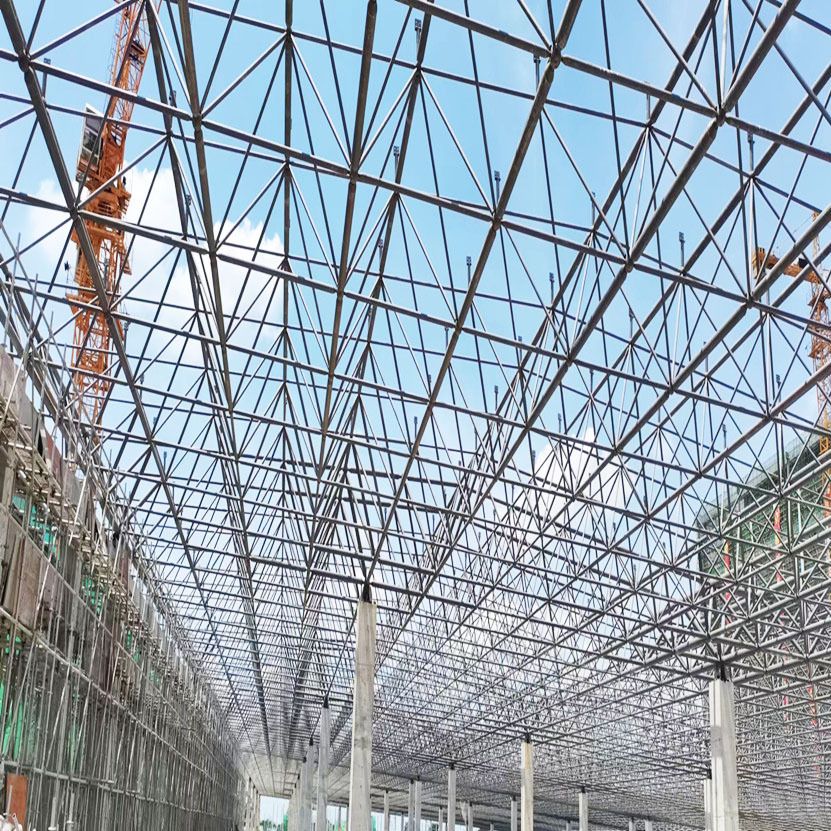 力友钢结构网架定制设计 场馆桁架工程设计安装 Q355抗冲击厂家