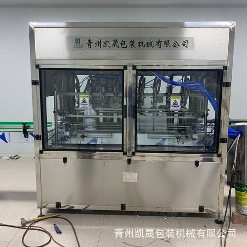全自动酒精凝胶灌装机 消毒凝胶灌装设备 全自动凝胶洗手液灌装机