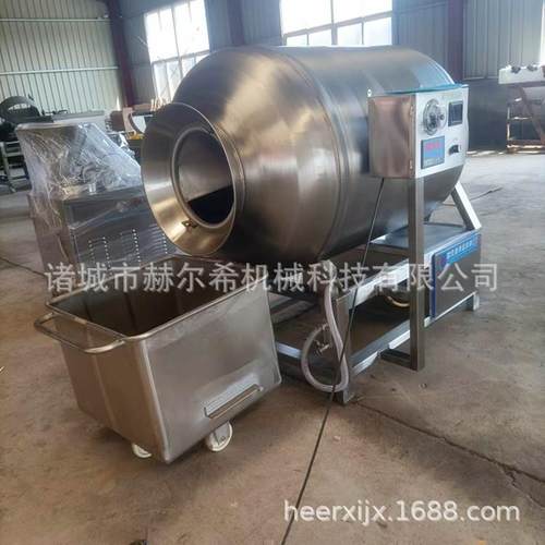 牛羊肉真空滚揉机设备 不锈钢真空滚揉机器 肉制品滚揉腌制入味机