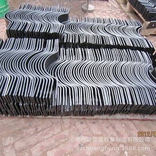 三孔短管夹 双孔短管夹 双螺栓管夹 发电厂汽水管道支吊架