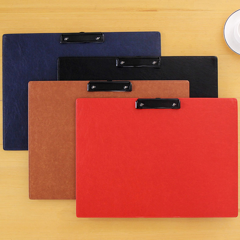 加厚a3文件夹板4K皮质学生画册垫板A2写字夹板A4画板素描图纸夹
