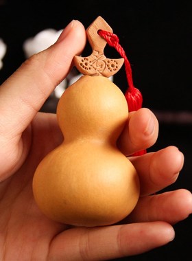 养剑葫芦剑葫芦天然精品文玩小葫芦手捻开口手把件手链桃木剑挂件