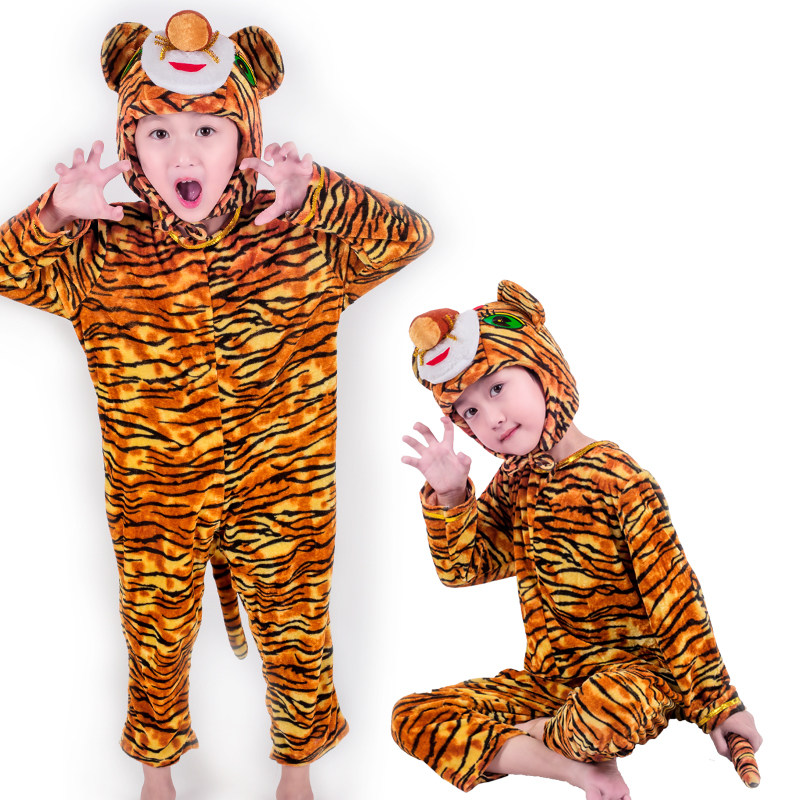 六一演出服幼儿园动物服装儿童夏天亲子角色扮演大象表演服cos薄4