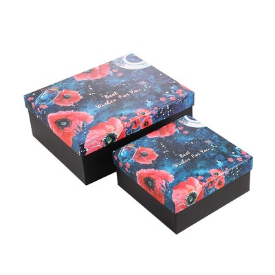 长方形礼盒 正方形礼品盒 礼物包装盒生日送礼盒包装盒子
