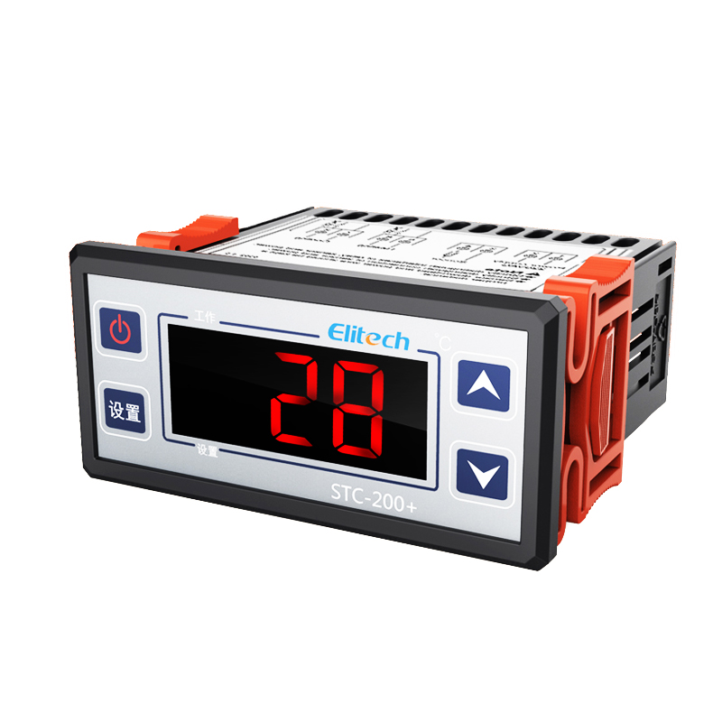 精创冷库养殖制冷制热智能自动开关可调STC200数显温度控制器220V