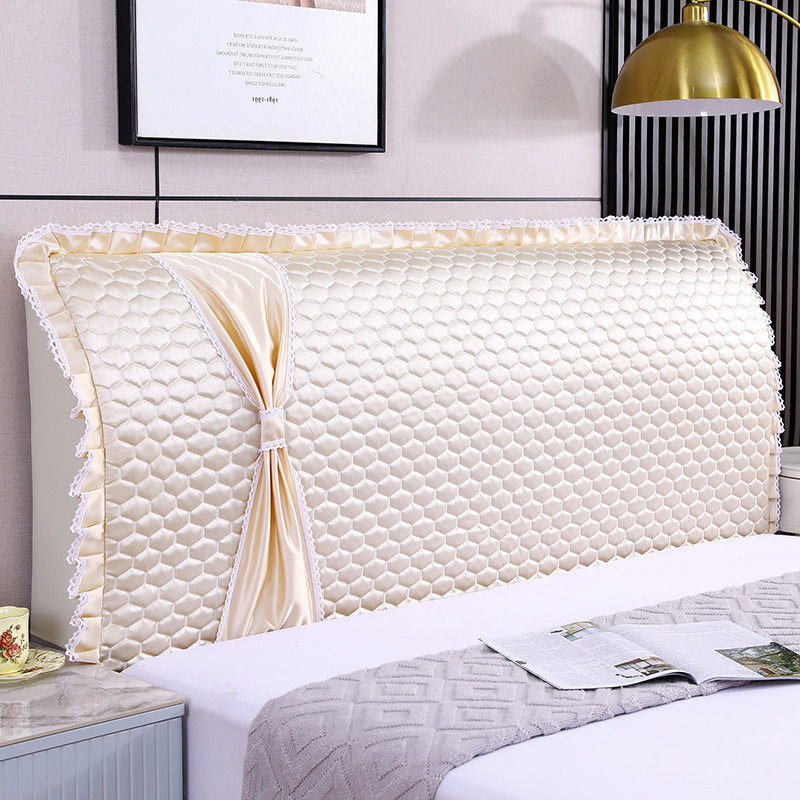 牀头套罩2023新款简单大方四季全包木牀牀头遮丑软包牀头靠背罩套