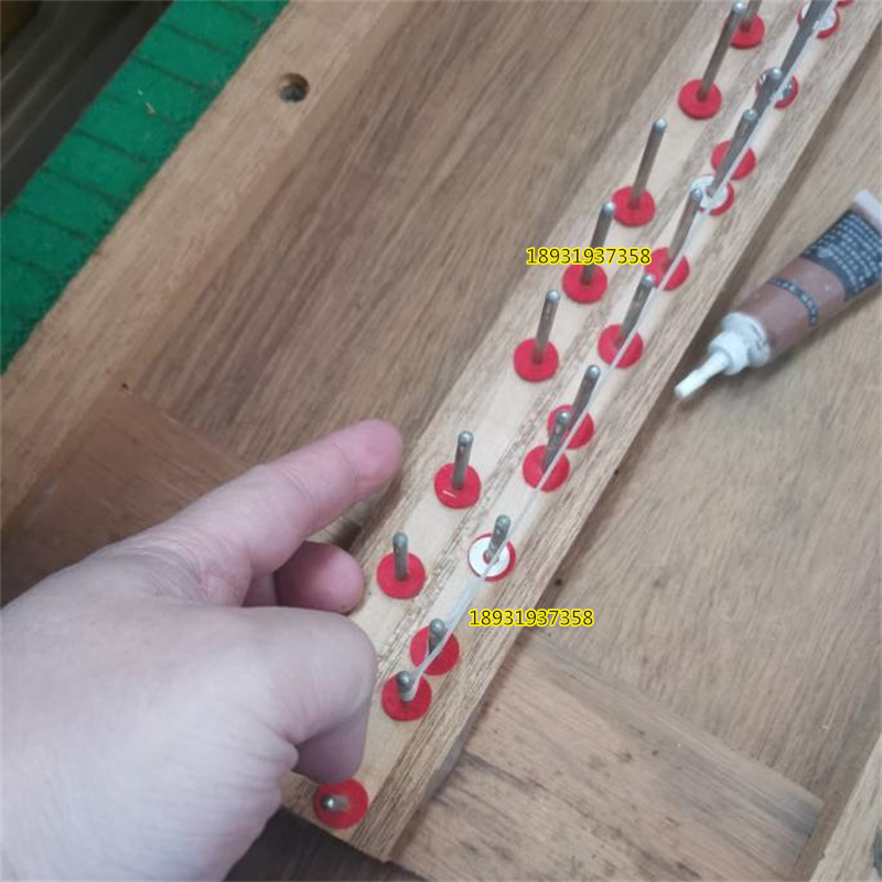 红色小呢圈垫消音垫钢琴配件小呢圈钢琴键盘垫圈消音静音毛毡呢圈