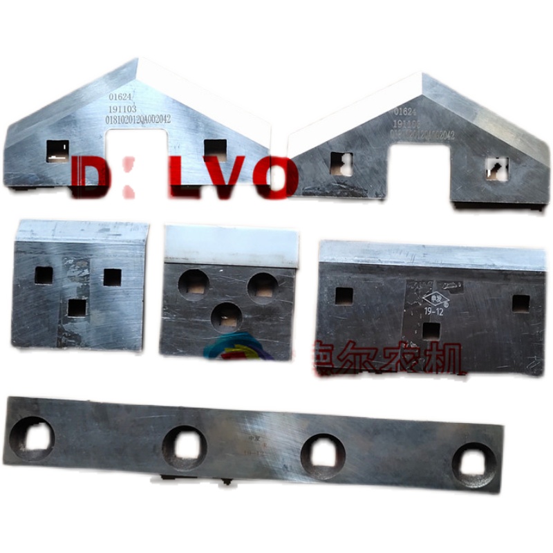 打捆机捆草机秸秆牧草打包机配件中联谷王活塞刀动刀定刀原厂配件