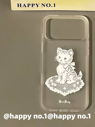 U2 古早风蕾丝爱心地毯小猫适用苹果iPhone17新款小众手机壳个性双层16少女防水简约15防摔保护套