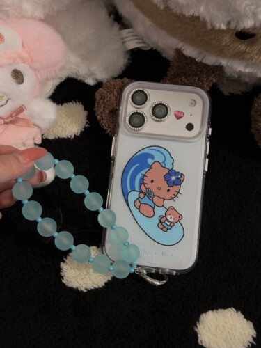 U2 可爱简约冲浪猫咪适用于iPhone17promax新款手机壳苹果16个性少女15Pro 硬壳 防摔保护套