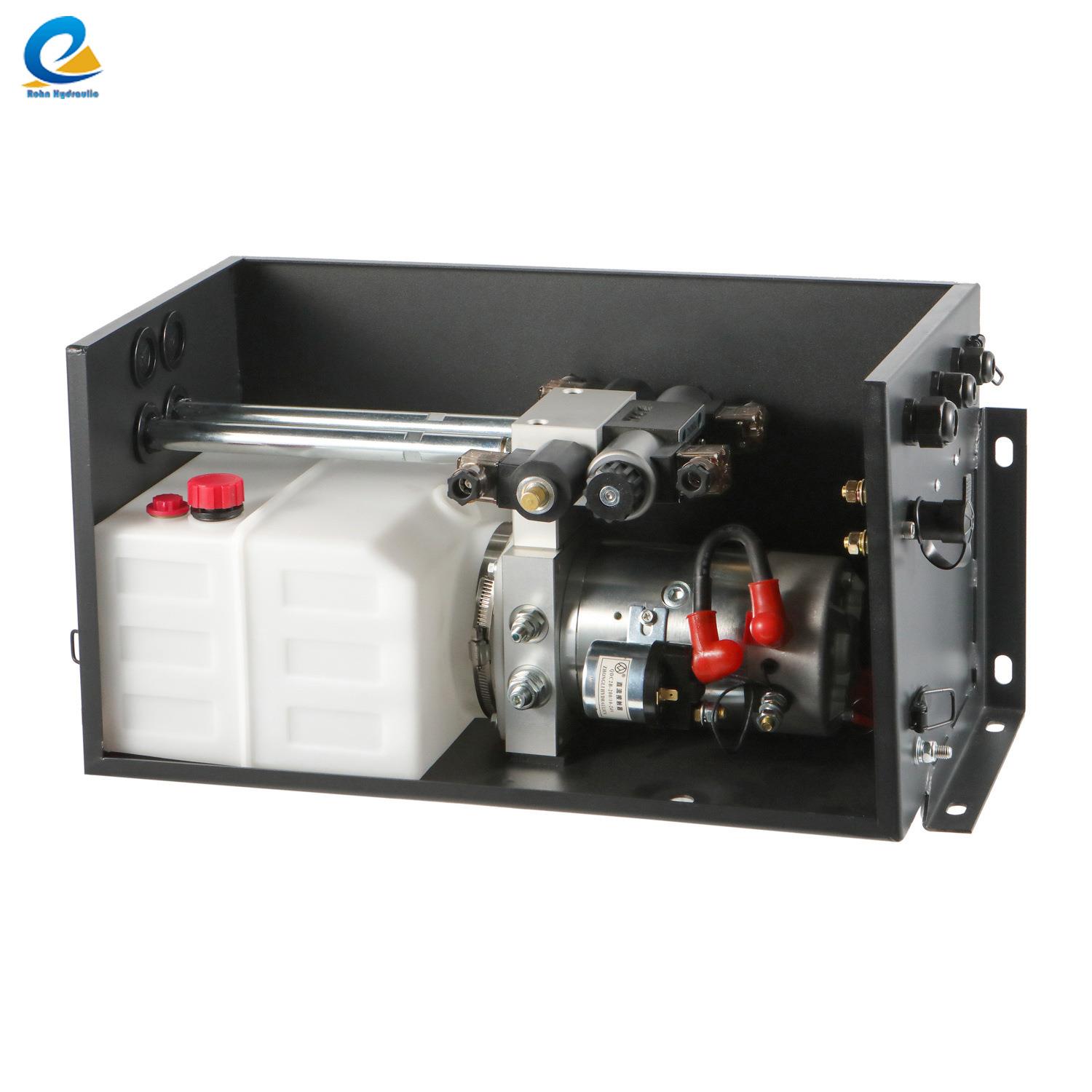 翼厢式箱型翼展车单作用单向液压动力组液压系统展翼车动力单元