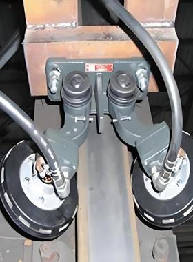 起重机TUG轨道智能涂油器 龙门吊轨道涂油 宏久QU轨道智能涂油器