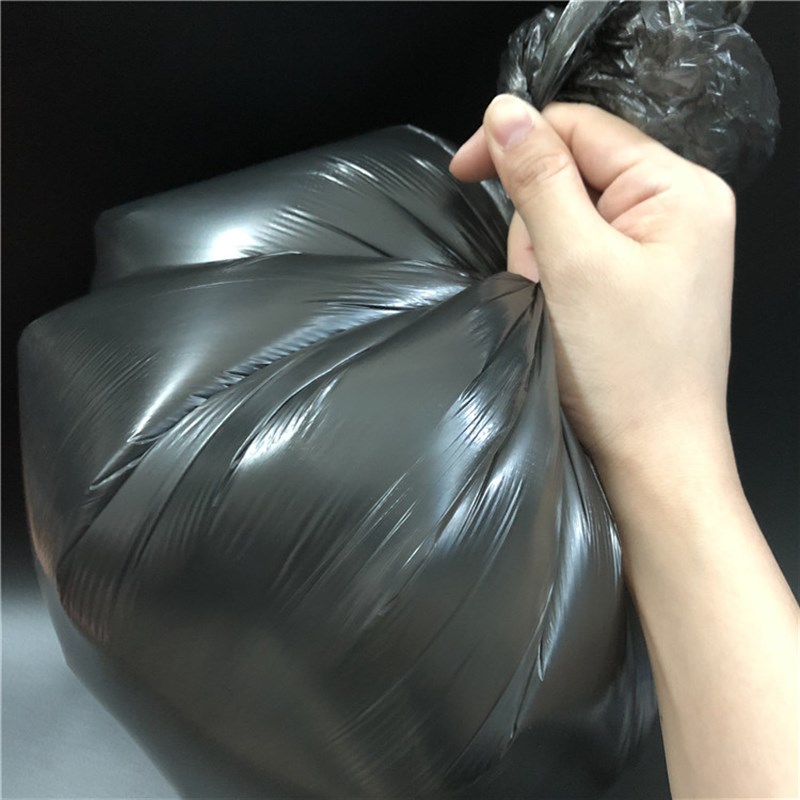 包邮 45X55CM垃圾袋黑色90只装加厚塑料袋小号清洁胶袋点断式卷装