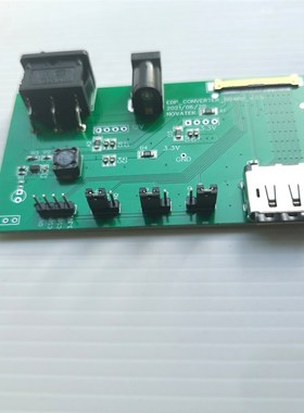 DP to eDP直连板老化LED点灯测试板治具4K液晶屏驱动板BIST自测板